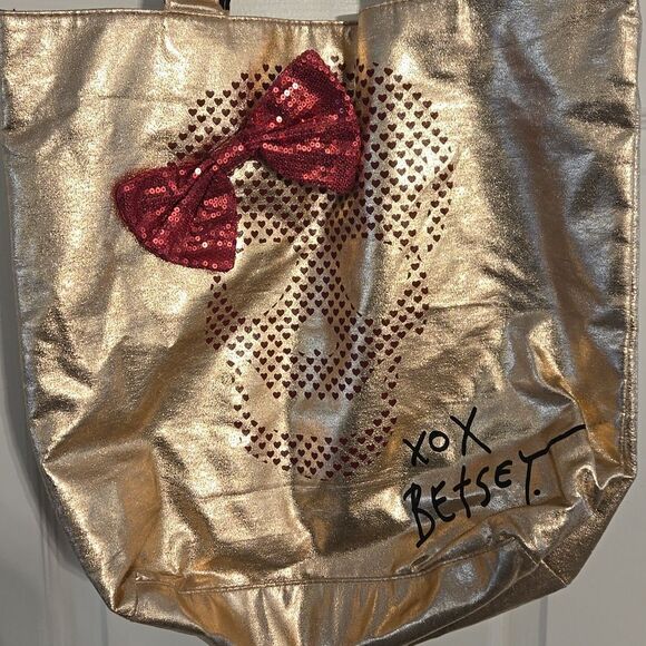 Betsy Johnson tote bag skull print - Picture 2 of 5